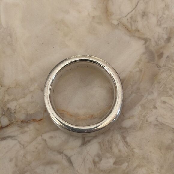 Tiffany & Co. 1837™ Concave 925 Sterling Silver Ring - Picture 9 of 11